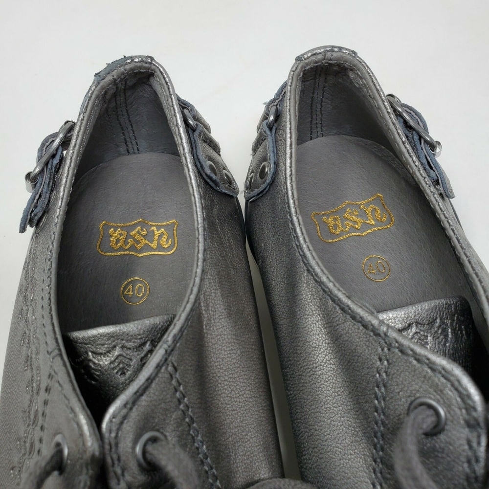 ASH Limited Womens Sneakers Silver Gray Virgo Lace - Picture 6 of 7